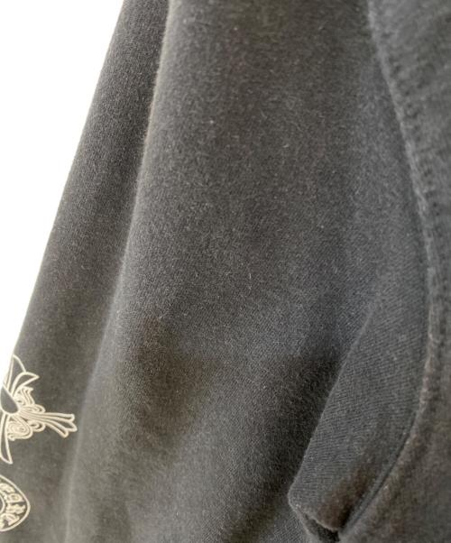 CHROME HEARTS（クロムハーツ）CHROME HEARTS (クロムハーツ) T-BAR ダガージップ パーカー ブラック サイズ:XLの古着・服飾アイテム