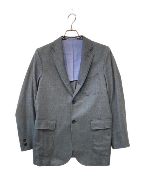 BEAMS PLUS（ビームスプラス）BEAMS PLUS (ビームスプラス) 3B Jacket Flannel グレー サイズ:Mの古着・服飾アイテム