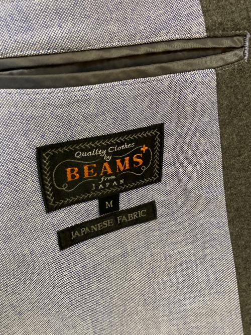 BEAMS PLUS（ビームスプラス）BEAMS PLUS (ビームスプラス) 3B Jacket Flannel グレー サイズ:Mの古着・服飾アイテム