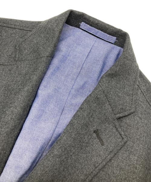 BEAMS PLUS（ビームスプラス）BEAMS PLUS (ビームスプラス) 3B Jacket Flannel グレー サイズ:Mの古着・服飾アイテム