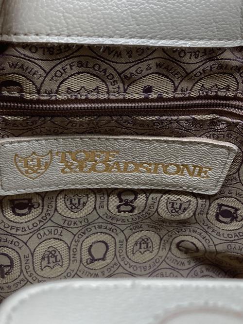 TOFF&LOADSTONE（トフアンドロードストーン）TOFF&LOADSTONE (トフアンドロードストーン) Ensemble 2WAYトートバッグ ベージュ サイズ:なしの古着・服飾アイテム