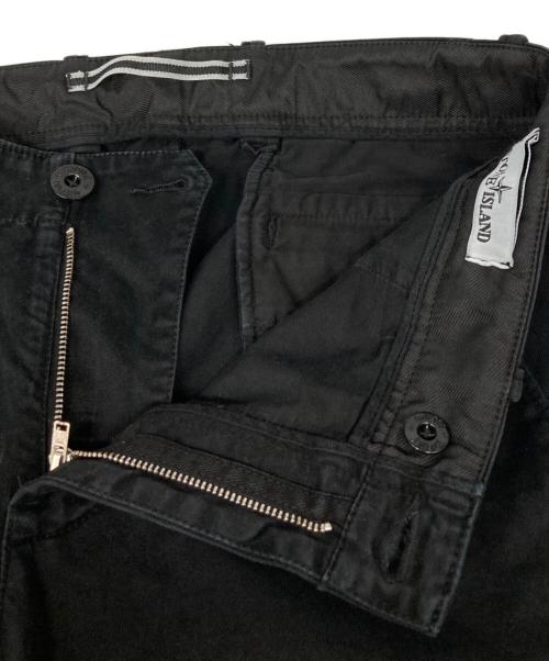 STONE ISLAND（ストーンアイランド）STONE ISLAND (ストーンアイランド) TYPE SK ストレッチコットンパンツ ブラック サイズ:81の古着・服飾アイテム