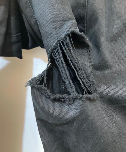 STONE ISLAND（ストーンアイランド）STONE ISLAND (ストーンアイランド) TYPE SK ストレッチコットンパンツ ブラック サイズ:81の古着・服飾アイテム