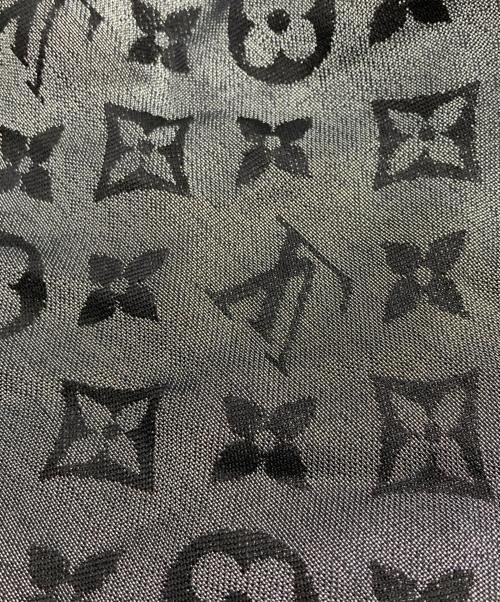 LOUIS VUITTON（ルイ ヴィトン）LOUIS VUITTON (ルイ ヴィトン) モノグラムウールシルクストール ブラック サイズ:なしの古着・服飾アイテム