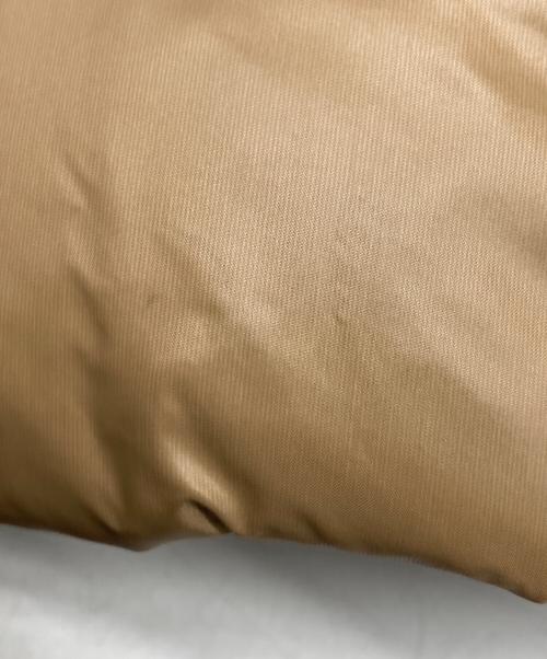 BURBERRY BLUE LABEL（バーバリーロンドンブルーレーベル）BURBERRY BLUE LABEL (バーバリーロンドンブルーレーベル) ベルテッドダウンコート ベージュ サイズ:Lの古着・服飾アイテム