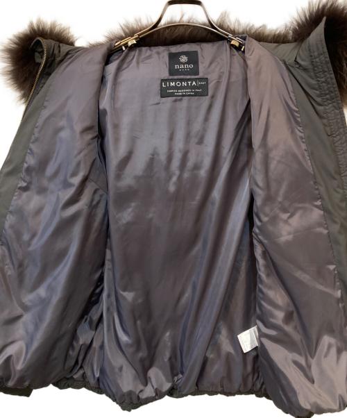 nano・universe（ナノ・ユニバース）nano・universe (ナノ・ユニバース) nano baseダウンジャケット グレー サイズ:Mの古着・服飾アイテム