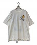 STUDIO AVEN TURESスタジオ アヴァンチャーズ）の古着「タンタンの冒険 プリントTシャツ」｜ホワイト