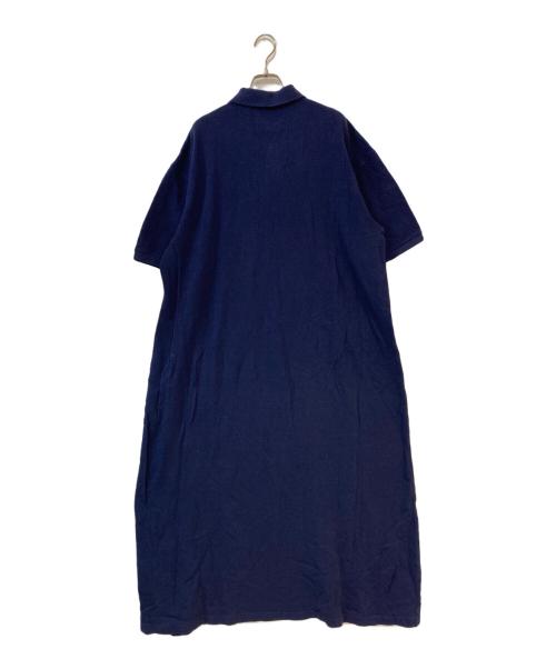 INSCRIRE（アンスクリア）INSCRIRE (アンスクリア) Big Polo One Piece ネイビー サイズ:Mの古着・服飾アイテム