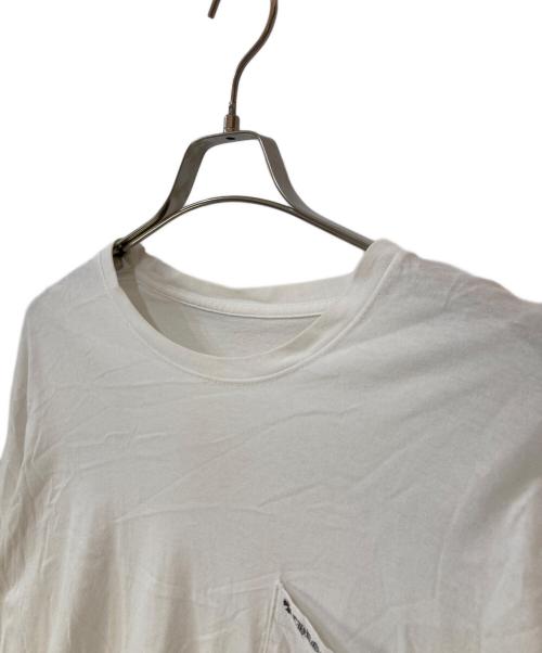 CHROME HEARTS（クロムハーツ）CHROME HEARTS (クロムハーツ) 長袖カットソー ホワイト サイズ:Lの古着・服飾アイテム