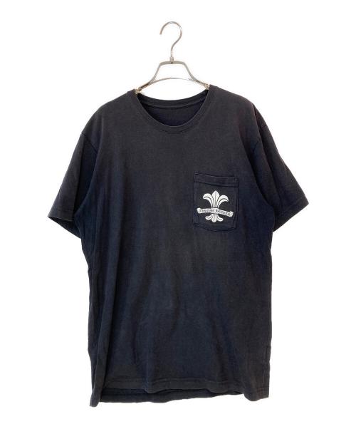 CHROME HEARTS（クロムハーツ）CHROME HEARTS (クロムハーツ) フレアポケットTシャツ ブラック サイズ:Lの古着・服飾アイテム