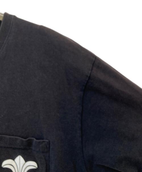 CHROME HEARTS（クロムハーツ）CHROME HEARTS (クロムハーツ) フレアポケットTシャツ ブラック サイズ:Lの古着・服飾アイテム