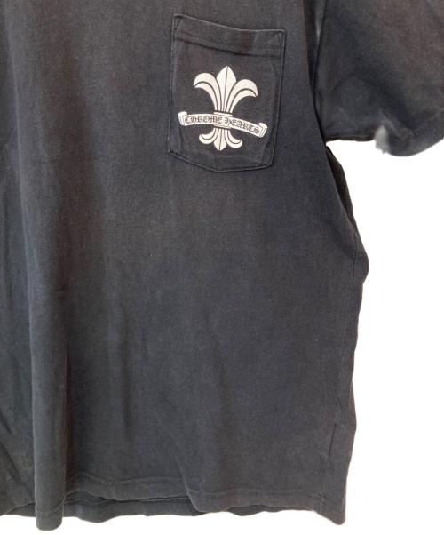 CHROME HEARTS（クロムハーツ）CHROME HEARTS (クロムハーツ) フレアポケットTシャツ ブラック サイズ:Lの古着・服飾アイテム