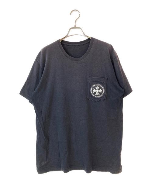 CHROME HEARTS（クロムハーツ）CHROME HEARTS (クロムハーツ) ＣＨプラスポケットTシャツ ブラック サイズ:Lの古着・服飾アイテム