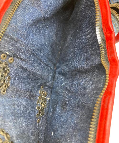 KMRII（ケムリ）KMRii (ケムリ) スタッズレザーウエストポーチ インディゴ サイズ:なしの古着・服飾アイテム