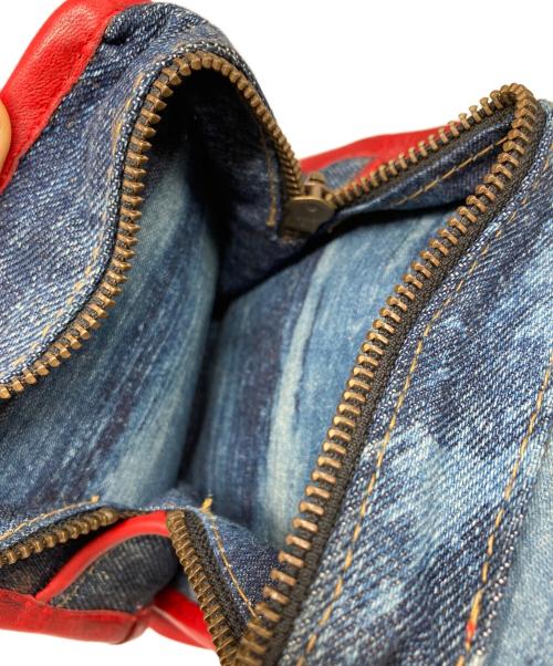 KMRII（ケムリ）KMRii (ケムリ) スタッズレザーウエストポーチ インディゴ サイズ:なしの古着・服飾アイテム