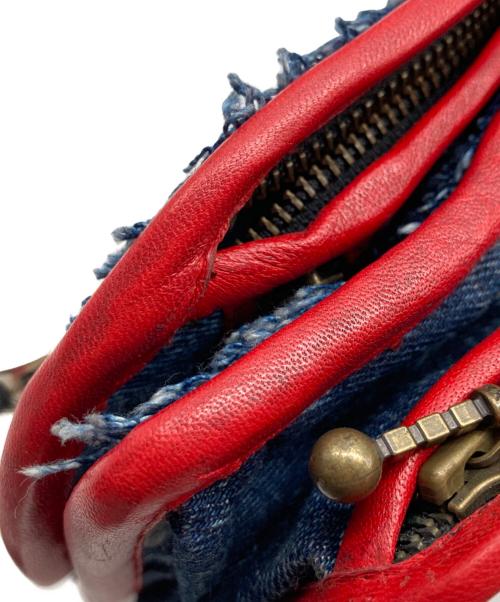 KMRII（ケムリ）KMRii (ケムリ) スタッズレザーウエストポーチ インディゴ サイズ:なしの古着・服飾アイテム