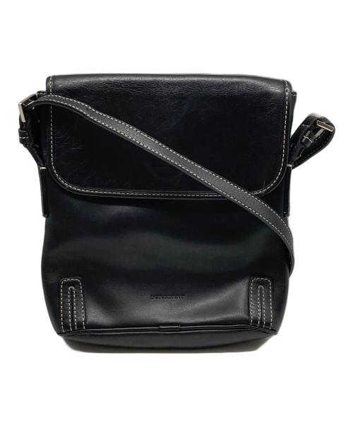 BURBERRY（バーバリー）BURBERRY (バーバリー) 裏地ノヴァチェック ショルダーバッグ ブラック サイズ:なしの古着・服飾アイテム