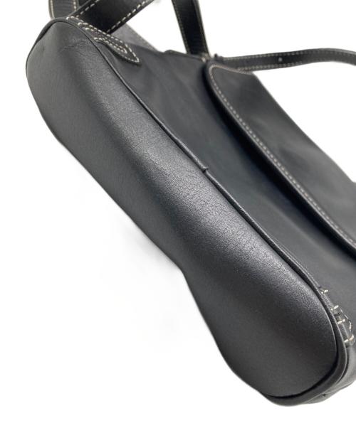 BURBERRY（バーバリー）BURBERRY (バーバリー) 裏地ノヴァチェック ショルダーバッグ ブラック サイズ:なしの古着・服飾アイテム