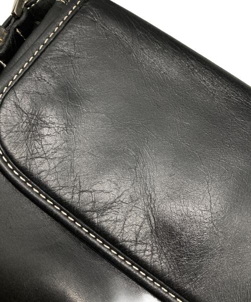 BURBERRY（バーバリー）BURBERRY (バーバリー) 裏地ノヴァチェック ショルダーバッグ ブラック サイズ:なしの古着・服飾アイテム