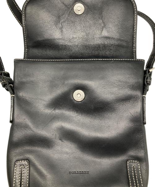 BURBERRY（バーバリー）BURBERRY (バーバリー) 裏地ノヴァチェック ショルダーバッグ ブラック サイズ:なしの古着・服飾アイテム