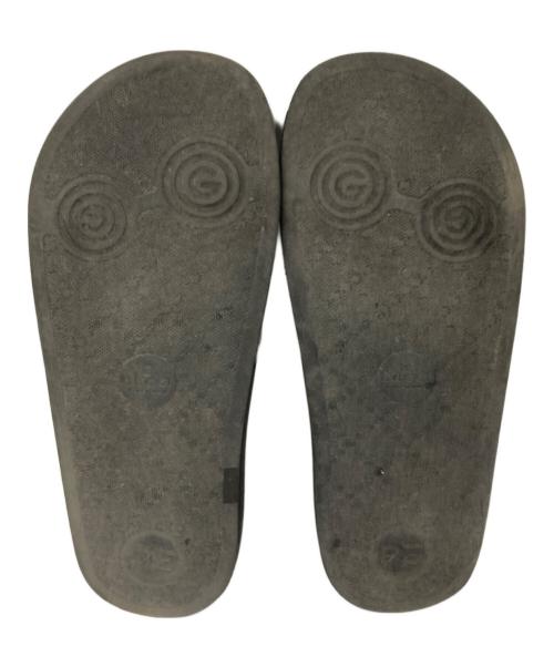 GUCCI（グッチ）GUCCI (グッチ) PALACE (パレス) Logo Web Sandal ブラック サイズ:35の古着・服飾アイテム