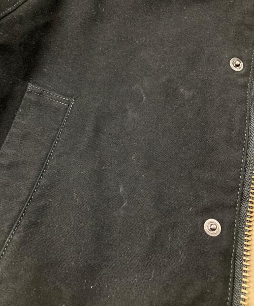 F.O.B FACTORY（エフオービー ファクトリー）F.O.B FACTORY (エフオービー ファクトリー) ライディングジャケット モールスキン ブラック サイズ:Lの古着・服飾アイテム