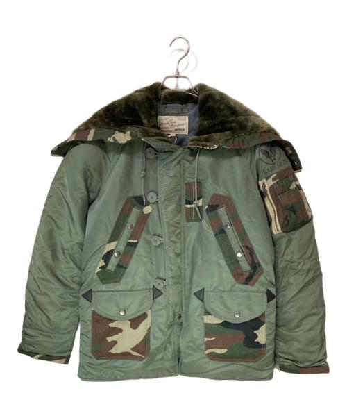 AVIREX（アヴィレックス）AVIREX (アヴィレックス) N-3B ジャケット カーキ サイズ:Mの古着・服飾アイテム