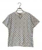 LOUIS VUITTONルイ ヴィトン）の古着「モノグラムLVチェーンTシャツ」｜ホワイト