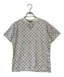 LOUIS VUITTON（ルイ ヴィトン）の古着「モノグラムLVチェーンTシャツ」｜ホワイト
