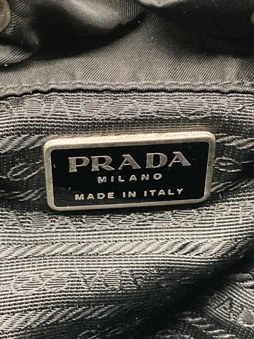 PRADA（プラダ）PRADA (プラダ) テスートナイロン バックパック ブラック サイズ:なしの古着・服飾アイテム