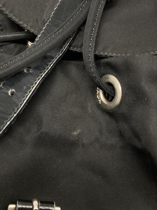 PRADA（プラダ）PRADA (プラダ) テスートナイロン バックパック ブラック サイズ:なしの古着・服飾アイテム