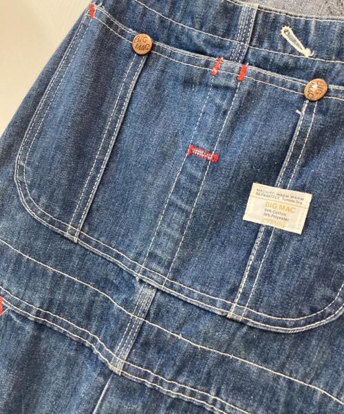 big mac（ビッグマック）big mac (ビッグマック) 70s デニムオーバーオール インディゴ サイズ:FREEの古着・服飾アイテム