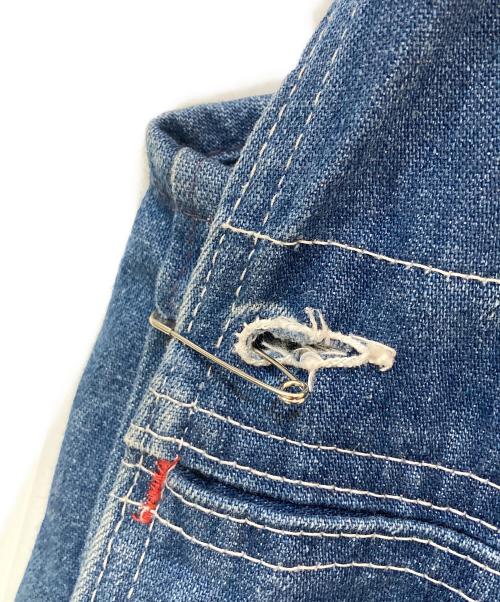 big mac（ビッグマック）big mac (ビッグマック) 70s デニムオーバーオール インディゴ サイズ:FREEの古着・服飾アイテム