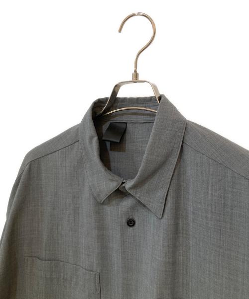 N.HOOLYWOOD（エヌ ハリウッド）N.HOOLYWOOD (エヌ ハリウッド) オーバーサイズシャツ グレー サイズ:40の古着・服飾アイテム