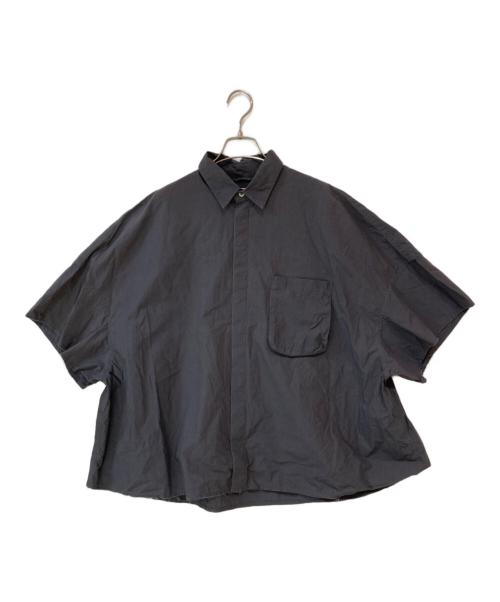 THE JEAN PIERRE（ジャンピエール）THE JEAN PIERRE (ジャンピエール) カットオフショートスリーブシャツ グレー サイズ:0Sの古着・服飾アイテム