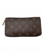 LOUIS VUITTONルイ ヴィトン）の古着「ジッピー ウォレット」｜ブラウン