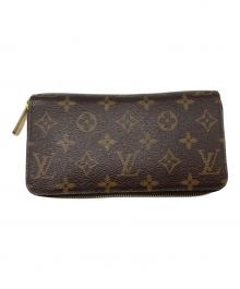 LOUIS VUITTON（ルイ ヴィトン）の古着「ジッピー ウォレット」｜ブラウン