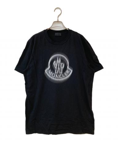 中古・古着通販】MONCLER (モンクレール) Matt Black Tシャツ ブラック