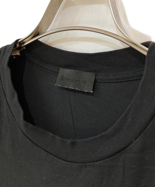 MONCLER（モンクレール）MONCLER (モンクレール) Matt Black Tシャツ ブラック サイズ:XLの古着・服飾アイテム