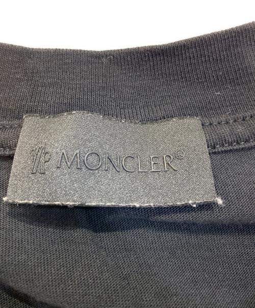 MONCLER（モンクレール）MONCLER (モンクレール) Matt Black Tシャツ ブラック サイズ:XLの古着・服飾アイテム