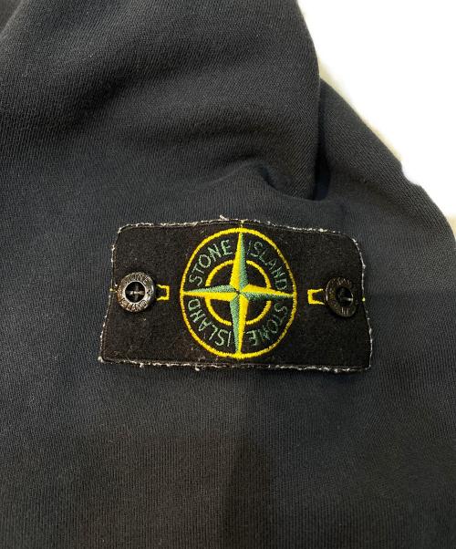 STONE ISLAND（ストーンアイランド）STONE ISLAND (ストーンアイランド) 6100619 ORGANIC COTTON FLEECE ハーフジップ スウェット ネイビー サイズ:XXLの古着・服飾アイテム