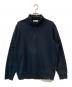 STONE ISLAND（ストーンアイランド）の古着「6100619 ORGANIC COTTON FLEECE ハーフジップ スウェット」｜ネイビー