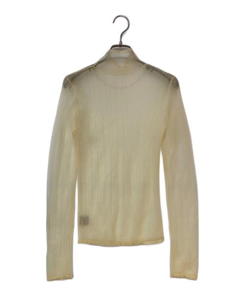 TODAYFUL（トゥデイフル）TODAYFUL (トゥデイフル) Sheer Randomrib Knit アイボリー サイズ:Ｆreeの古着・服飾アイテム