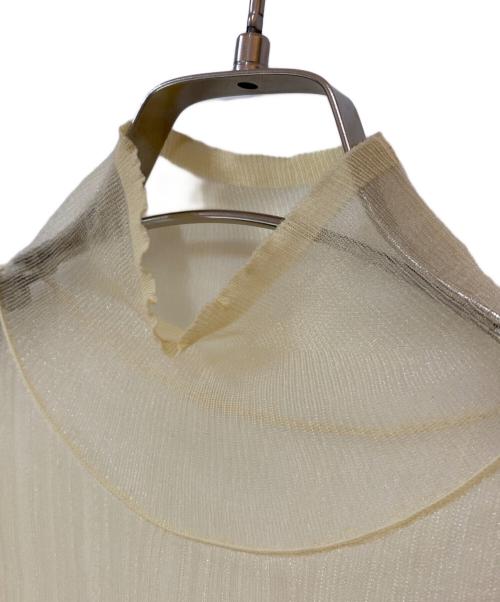 TODAYFUL（トゥデイフル）TODAYFUL (トゥデイフル) Sheer Randomrib Knit アイボリー サイズ:Ｆreeの古着・服飾アイテム