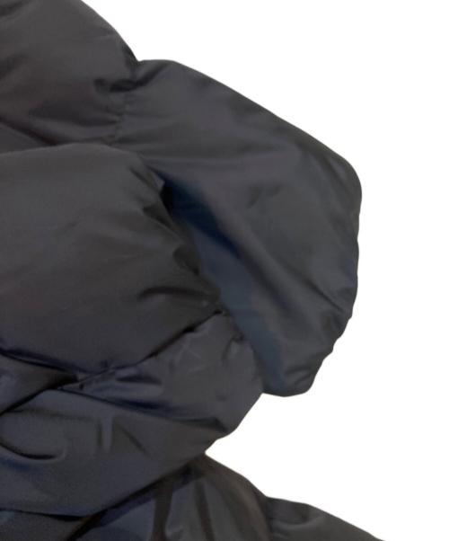 COACH（コーチ）COACH (コーチ) ラムファー フード付ダウンコート ブラック サイズ:Mの古着・服飾アイテム