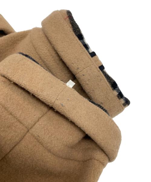 BURBERRY BLUE LABEL（バーバリー ブルー レーベル）BURBERRY BLUE LABEL (バーバリーロンドンブルーレーベル) ダッフルコート キャメル サイズ:38の古着・服飾アイテム