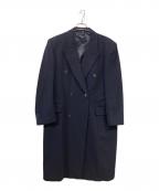 Yves Saint Laurentイヴサンローラン）の古着「カシミヤ混 ダブルチェスターコート」｜ネイビー