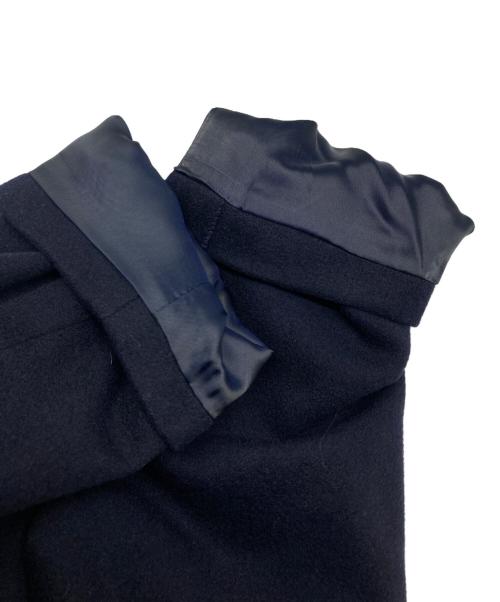 Yves Saint Laurent（イヴサンローラン）Yves Saint Laurent (イヴサンローラン) カシミヤ混 ダブルチェスターコート ネイビー サイズ:Mの古着・服飾アイテム