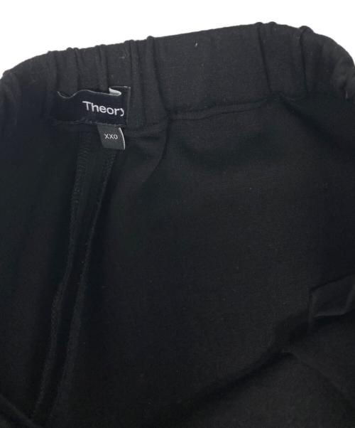 theory（セオリー）theory (セオリー) Double Knit LT N PO PLT Carrot K FE パンツ ブラック サイズ: XX0の古着・服飾アイテム