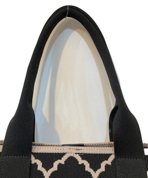 TOCCA（トッカ）TOCCA (トッカ) CHECKER CLOVER KNITBAG/チェッカークローバーニットバッグ ブラック サイズ:なしの古着・服飾アイテム